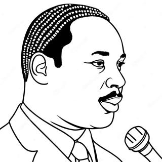 Pagina Para Colorir Do Discurso Inspirador De Martin Luther King Jr 36294-30270