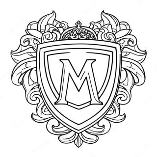 Pagina Para Colorir Do Logotipo Maserati 36353-30316