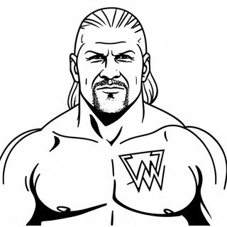 Pagina Para Colorir Da Wwe 36363-30322