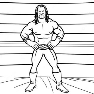 Pagina Para Colorir Da Wwe 36363-30324