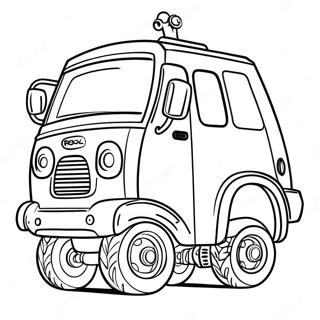 Pagina Para Colorir Robocar Poli 36404-30347