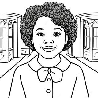 Pagina Para Colorir Inspiradora Da Ruby Bridges 36484-30395