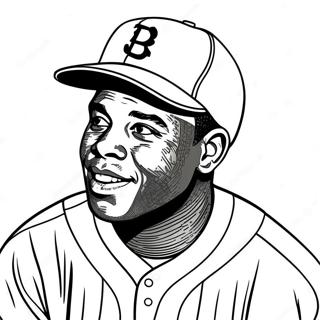 Pagina Para Colorir Do Jackie Robinson 36504-30423