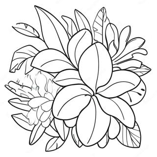 Pagina Para Colorir Flores Tropicais 36594-30506