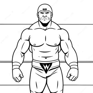 Pagina Para Colorir Da Wwe Com Linhas Grossas 36704-30584