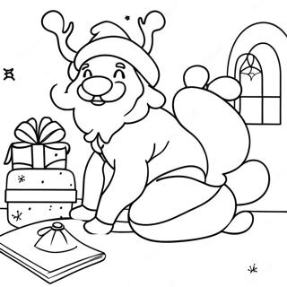 Pagina Para Colorir Da Noite Antes Do Natal 36745-30619