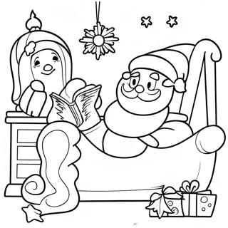 Pagina Para Colorir Da Noite Antes Do Natal 36745-30620