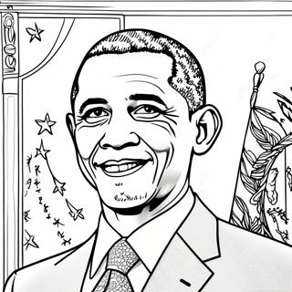 Pagina Para Colorir Do Barack Obama 36775-30632