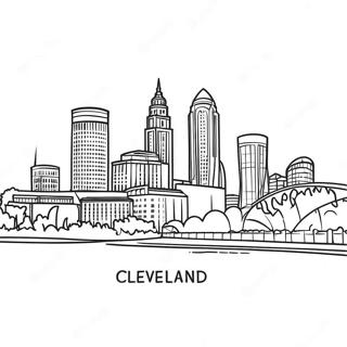 Pagina Para Colorir Do Horizonte De Cleveland 36796-30651