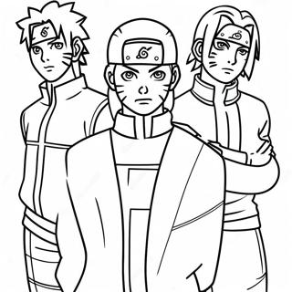 Pagina Para Colorir Dos Membros De Akatsuki Do Naruto 36826-30682