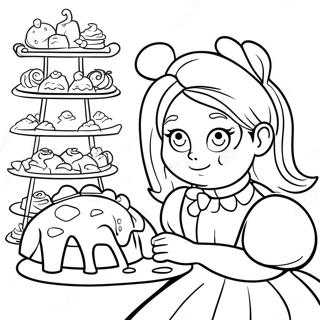 Pagina Para Colorir Da Padaria De Alice No Pais Das Maravilhas 36945-30772