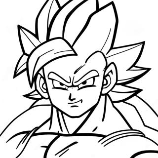 Pagina Para Colorir Do Goku Super Saiyan 4 36995-30810