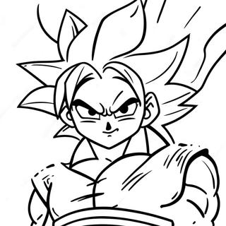 Pagina Para Colorir Do Goku Super Saiyan 4 36995-30812