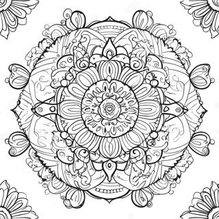 Pagina Para Colorir Do Mandala De Cura 37005-30814