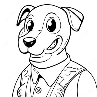 Pagina Para Colorir Do Dog Man 37035-30859