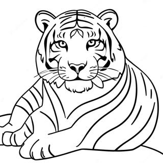 Pagina Para Colorir Do Tigre Branco 37075-30870