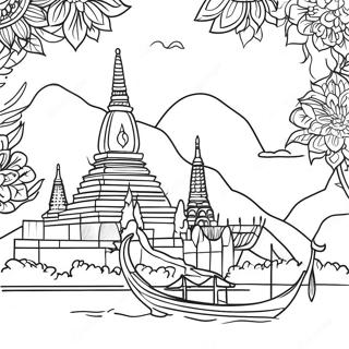 Pagina Para Colorir Da Tailandia 37095-30891