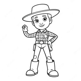 Pagina Para Colorir Da Jessie Do Toy Story 37165-30943