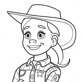 Pagina Para Colorir Da Jessie Do Toy Story 37165-30944