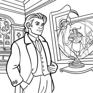 Pagina Para Colorir De Xavier Riddle E O Museu Secreto 37175-30948