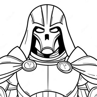 Pagina Para Colorir Do Dr Doom Em Armadura De Batalha 37216-30987