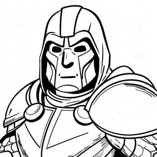 Pagina Para Colorir Do Dr Doom Em Armadura De Batalha 37216-30988