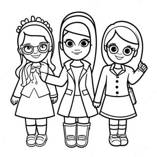 Pagina Para Colorir Dos Personagens De Meninas Malvadas 37306-31063