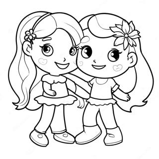 Pagina Para Colorir De Bff 37345-31088