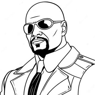 Pagina Para Colorir Do Nick Fury 37626-31310