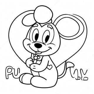 Pagina Para Colorir Dos Valentins Da Disney 37646-31327