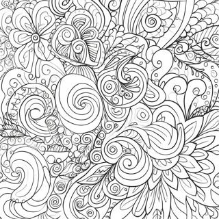 Pagina Para Colorir De Padrao Espiral 37676-31347