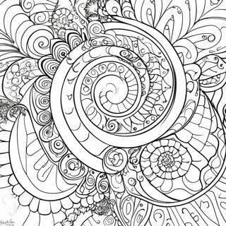 Pagina Para Colorir De Espiral Em Redemoinho 37677-31352