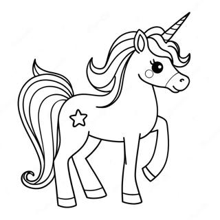 Pagina Para Colorir Do Unicornio Brilhante Lol 37757-31413