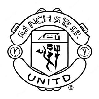 Pagina Para Colorir Do Logo Do Manchester United 37797-31445