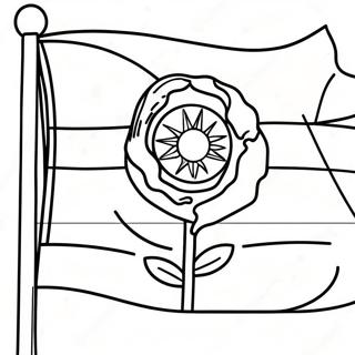 Pagina Para Colorir Da Bandeira Do Utah 37836-31470