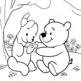 Pagina Para Colorir Do Dia Dos Namorados Do Winnie The Pooh 37856-31486