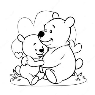 Pagina Para Colorir Do Dia Dos Namorados Do Winnie The Pooh 37856-31488