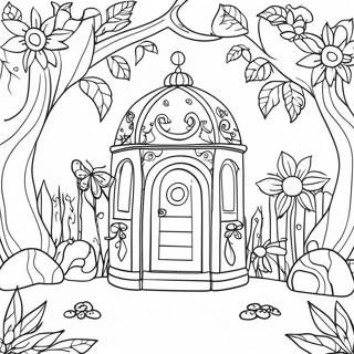 Pagina Para Colorir Do Jardim Secreto Fantastico 37887-31517