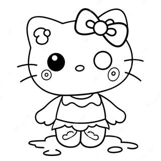 Pagina Para Colorir Da Hello Kitty Zumbi Fofa 37897-31531