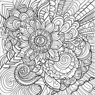 Mandala De Alivio Da Ansiedade Pagina Para Colorir 37946-31575