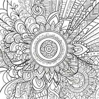 Mandala De Alivio Da Ansiedade Pagina Para Colorir 37946-31576