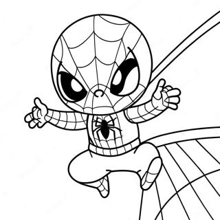 Pagina Para Colorir Do Chibi Homem Aranha 37996-31603