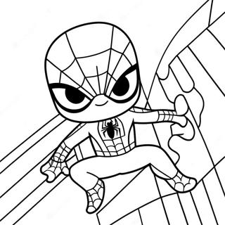 Pagina Para Colorir Do Chibi Homem Aranha 37996-31604