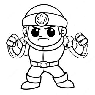 Pagina Para Colorir Do Leon De Brawl Stars 38056-31651