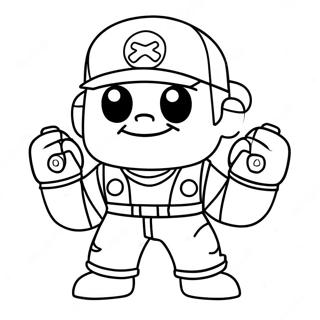 Pagina Para Colorir Do Leon De Brawl Stars 38056-31652