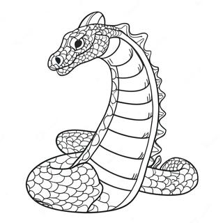 Pagina Para Colorir Serpente Marinha Majestosa 38207-31777