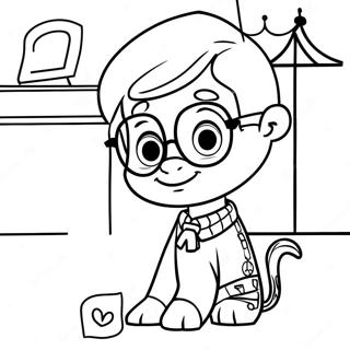 Pagina Para Colorir Do Sr Peabody E Sherman 38236-31792