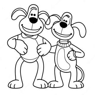 Pagina Para Colorir De Wallace E Gromit 38246-31803