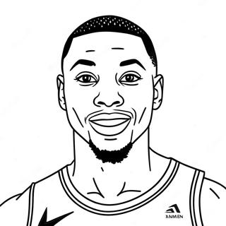 Pagina Para Colorir De Damian Lillard 38266-31815