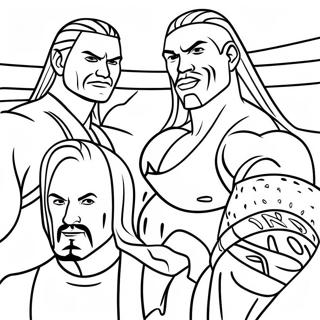 Pagina Para Colorir Dos Superstars Da Wwe Em Acao 38327-31871